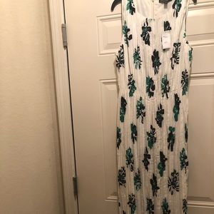 Pleated long maxi dress